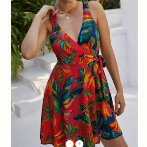 Farm Rio Cover-Up Wrap Dress, Size M